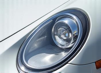 Restored headlight crystal clear after treatment